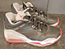 Air Jordan Point Lane GS UK Size 4 White Black /Red Nike Air FREE UK DELIVERY