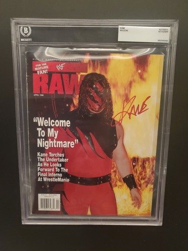 Wwf raw magazine april 1998 - wwf,