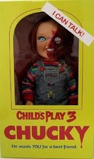 Child´s Play 3 Designer Series Talking Pizza Face Chucky 38 cm Mezco Toyz