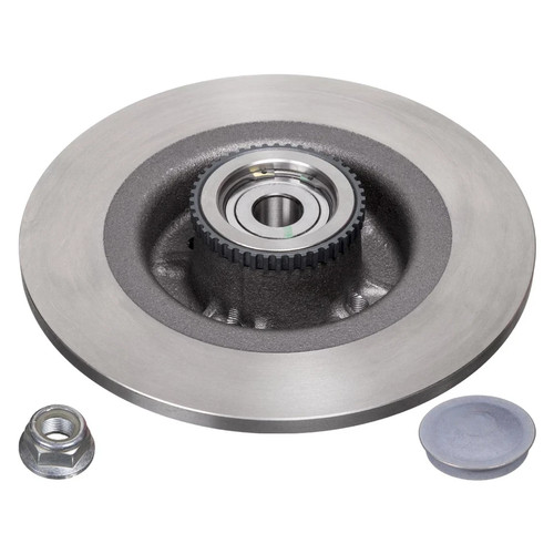 Brake discs pair solid rear - discs,