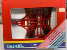 BRITAINS ERTL.1:32.FARM.CASE.iH.FOLD UP.OUT DISC HARROW.CULTIVATOR TRACTOR DRAWN