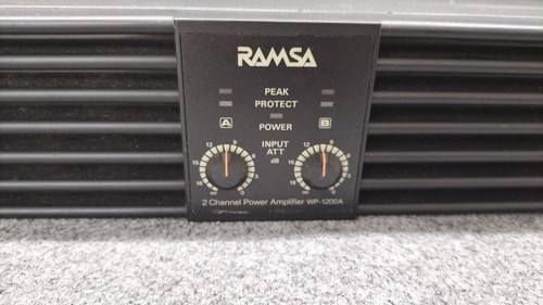 Panasonic ramsa 1200a - ramsa, power