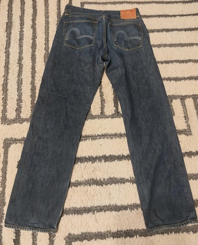 Evisu men blue denim gulls - men's,