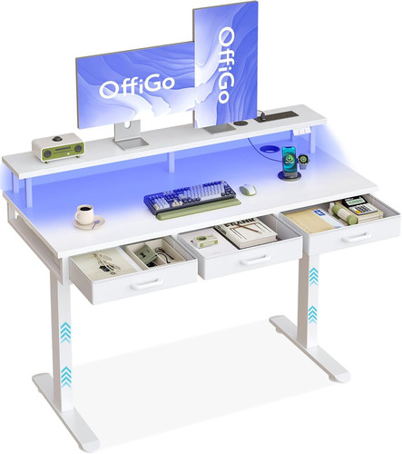 Offigo electric standing desk - standing,