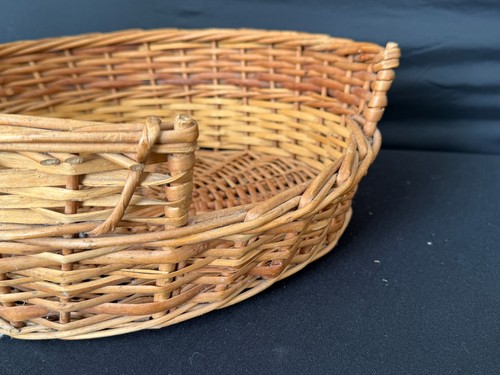 Vintage wicker pet bed cat - wicker,