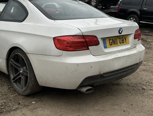 Bmw series bumper rear m - series,