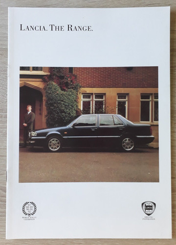 Lancia range brochure 1993 - brochure,