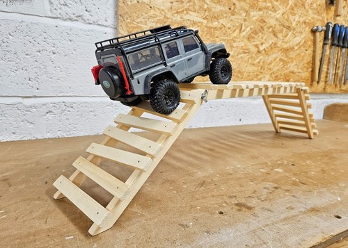 Wooden ramp bridge - ramp,