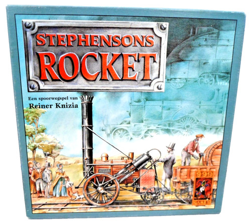 Stephensons rocket board game - stephensons,