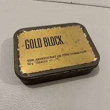 Vintage Gold Block pipe