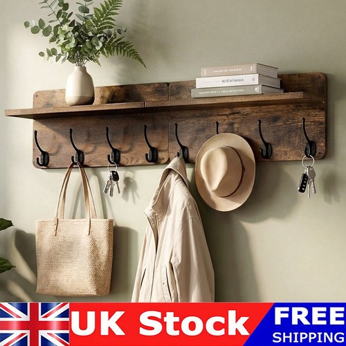 Wall hanging coat rack with - coat,