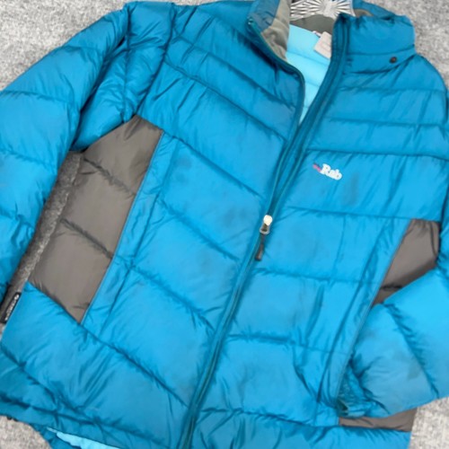 Rab jacket womens blue gray - womens,