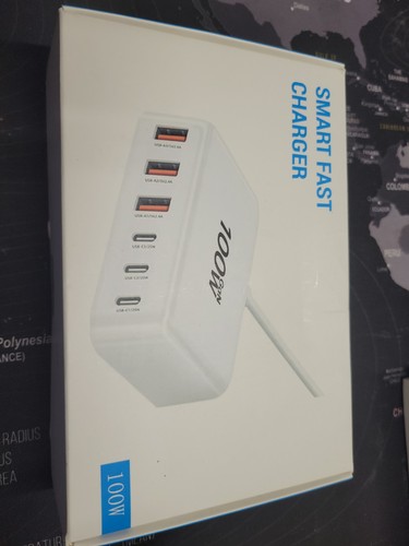 100w gan port usb charging - port,