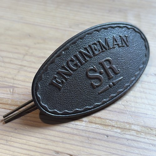 Vintage engineman cap badge - sr,