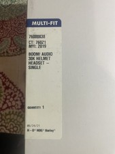 BOOM! Audio 30K Helmet Headset - Single HD 76000838