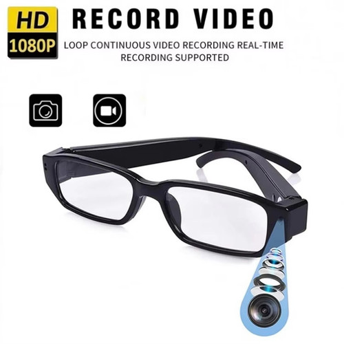 Smart 1080p camera glasses - 1080p,