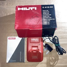 New HILTI C 4/12-50 12V Li-Ion Compact Battery Charger Lithuim 240v B12 12 Volt