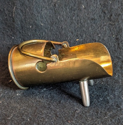 Brass trench art - art, shell