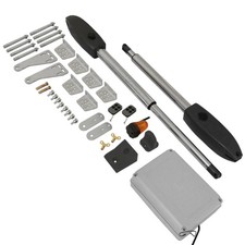 Electric Swing Gate Opener Dual Arms Opener Kit w/ Remote Control Automatic Door