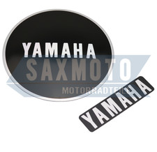  Engine Cover Emblem Set Yamaha RD250 RD350 1973-1975 Engine Case Badge Set