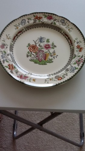 Chinese rose plate used in - -,