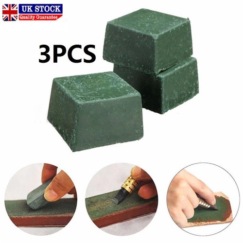 Green leather strop - green,