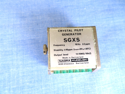 Nagra sgxs crystal - sn, pilot