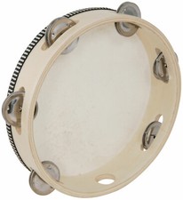 Chord Headed Wooden Tambourine