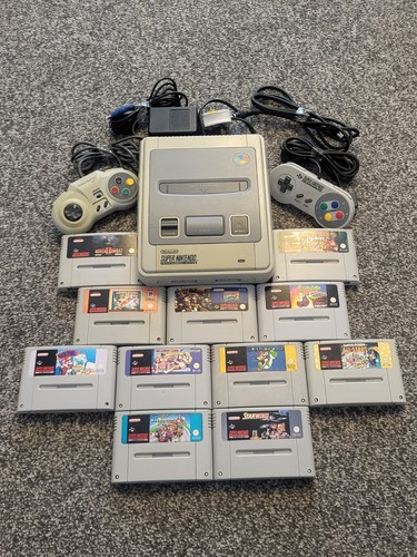Snes super nintendo console - snes,