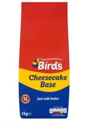 Bird cheesecake crumb base - bird's,