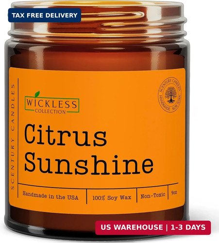 Wickless citrus scented - citrus,