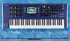 WALDORF KYRA Q Q+ XT XTk Iridium Wave Micro SLEDGE Quantum black fridge magnet