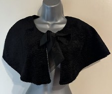 Vintage Mandy Marsh Black Faux