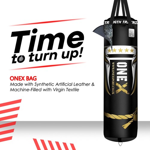 Unfilled punch bag 5ft boxing - unfilled,
