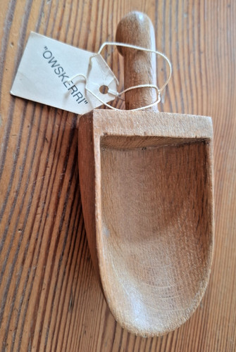 Wooden scoop owskerri - wooden, scoop.