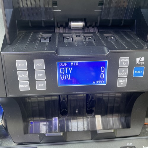 Note counter machine money - note,