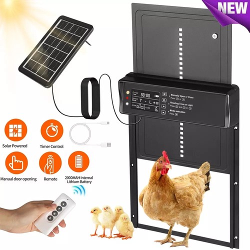Automatic chicken coop door - automatic,