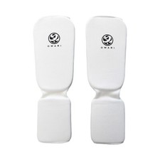 Owari Elastic Karate Shin Guards & Instep Pads Martial Arts Leg Protection