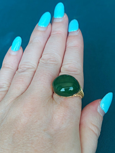Joy 47ct green jade - d'joy, 23.47ct