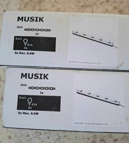 Ikea musik chrome - chrome, lamp
