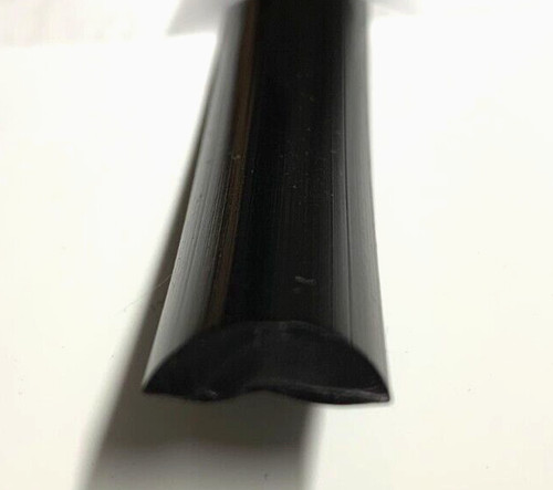 Black insert moulding trim - black,