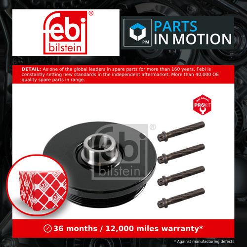 Crankshaft pulley fits - crankshaft, bmw