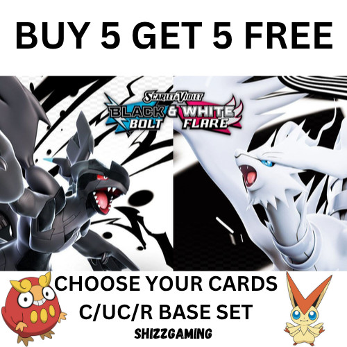Pokemon black bolt white - black, &