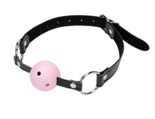 PU Leather Ball Gag Costume