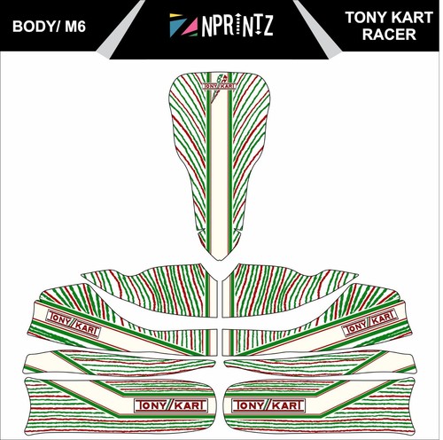 Tonykart racer 401 style - racer,