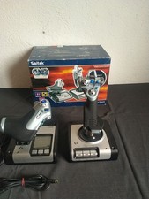 Saitek X52 Flight USB Joystick + Full Gas Controller Works Perfectly