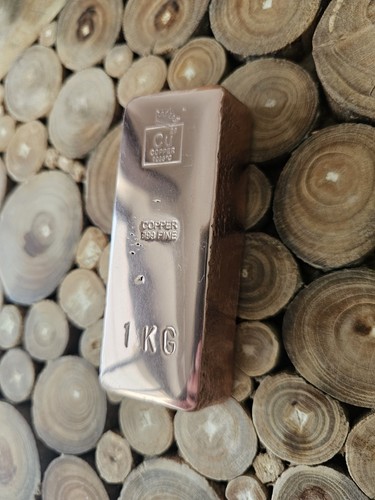1kg 999 pure copper bullion - .999,