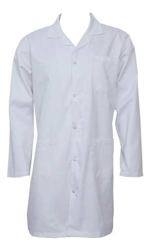Unisex white coat food - white,