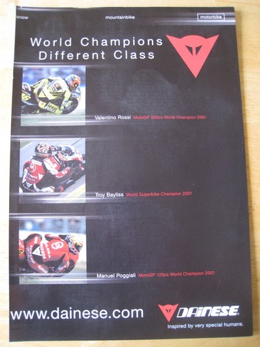 Dainese world champions rossi - world,
