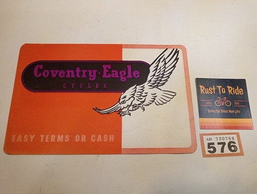 Vintage bicycle coventry eagle - vintage,